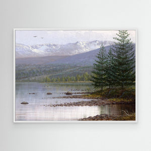 The Northern Corries - canvas print from original artwork - Cairngorm Artists