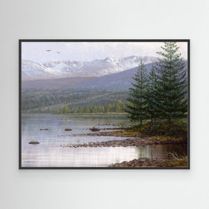 The Northern Corries - canvas print from original artwork - Cairngorm Artists