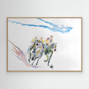 The Posse — canvas print from original artwork - Cairngorm Artists