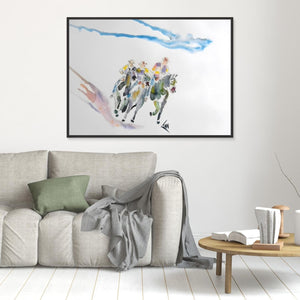 The Posse — canvas print from original artwork - Cairngorm Artists