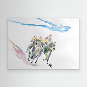 The Posse — canvas print from original artwork - Cairngorm Artists