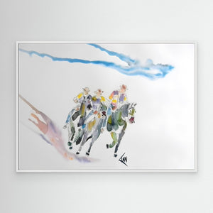 The Posse — canvas print from original artwork - Cairngorm Artists