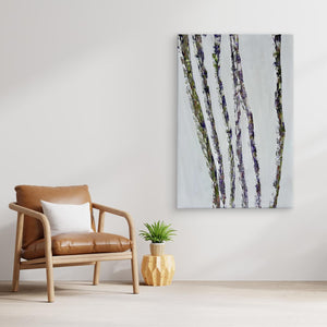 Vertical Grove - canvas print from original artwork - Cairngorm Artists