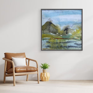View of Glencoe - canvas print from original artwork - Cairngorm Artists