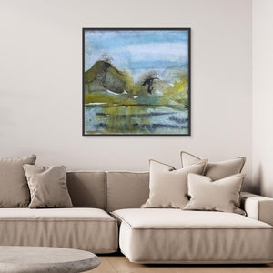 View of Glencoe - canvas print from original artwork - Cairngorm Artists